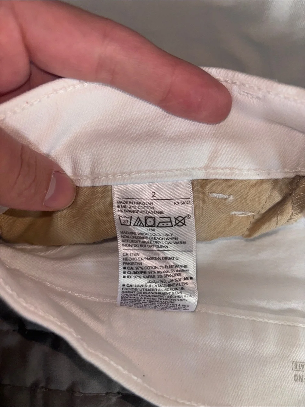 Old Navy White Denim Shorts